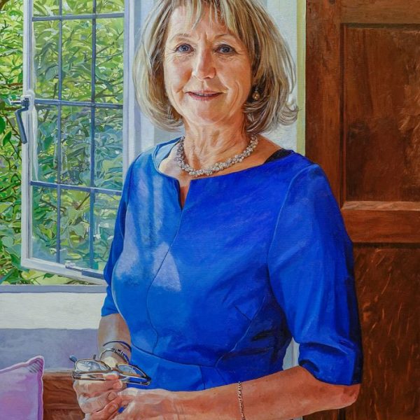 Oil Portrait Commission of Headteacher
