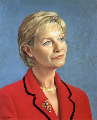 Douglas Anderson 'Evelyn Cruess Callaghan' (1997). 24 x 20 ins. Oil on Canvas