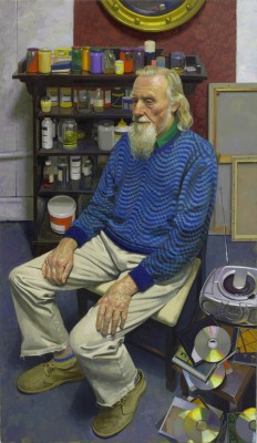 Benjamin Sullivan 'John McWilliam' (2006). 47 x 27 ins. Oil on Canvas.
