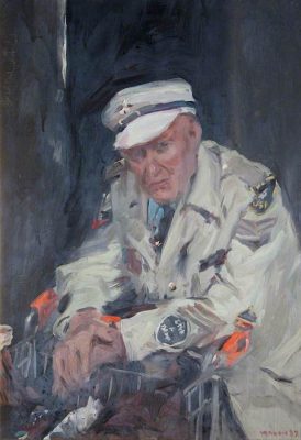 Howard Morgan, 'Arthur Gathercole, Vagrant'. (1997). 58 x 41 cm. Oil on canvas.