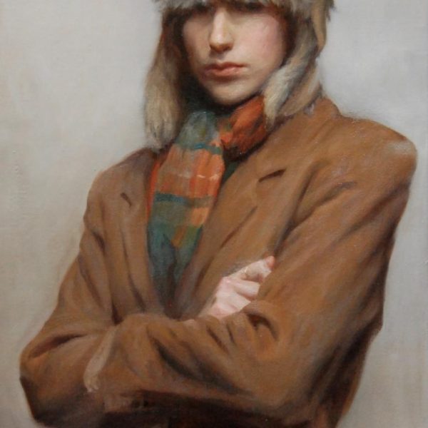 Phoebe-Louise Stewart Carter, ‘Self Portrait in the Winter’