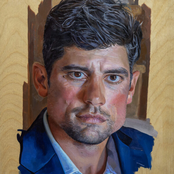 Sir Alastair Cook, Captain, England Cricket Team, sketch