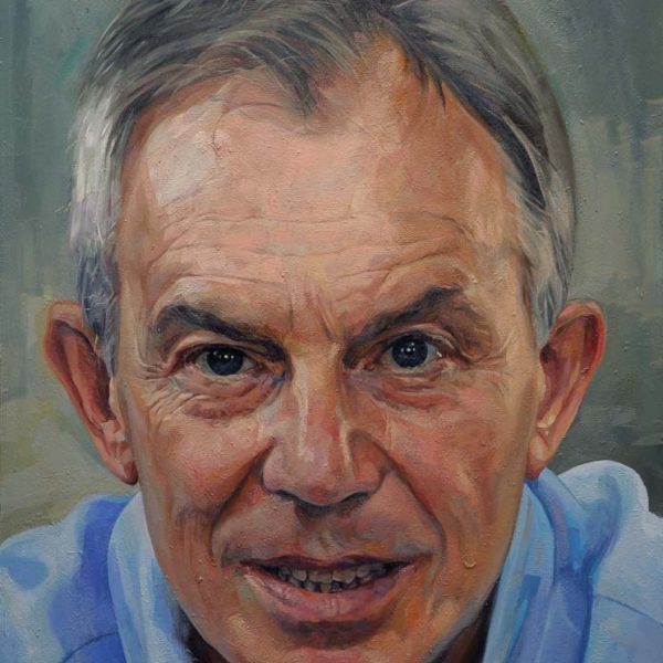 Alastair Adams 'Tony Blair' for the National Portrait Gallery