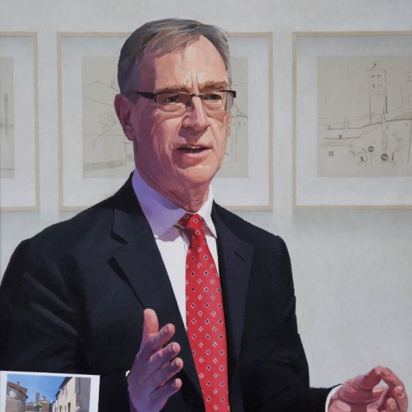 A commission for The Academy of Medical Sciences by portrait artist Paul Brason