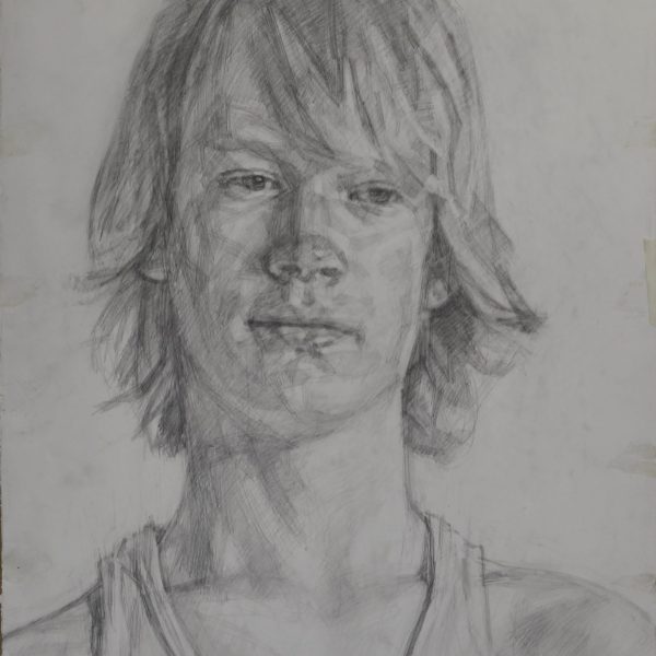 commissioned portrait of a young boy