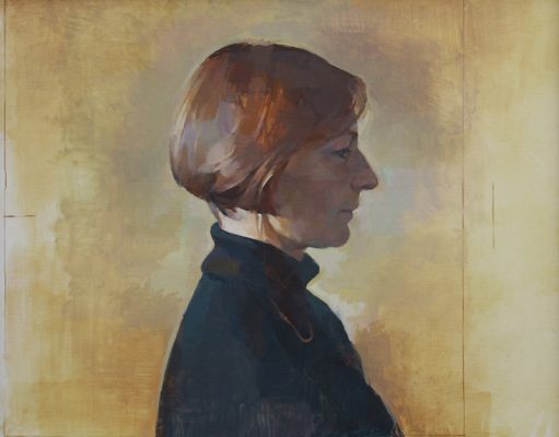 Geoffrey Hayzer 'Catherine'. 23 x 27 ins. Oil