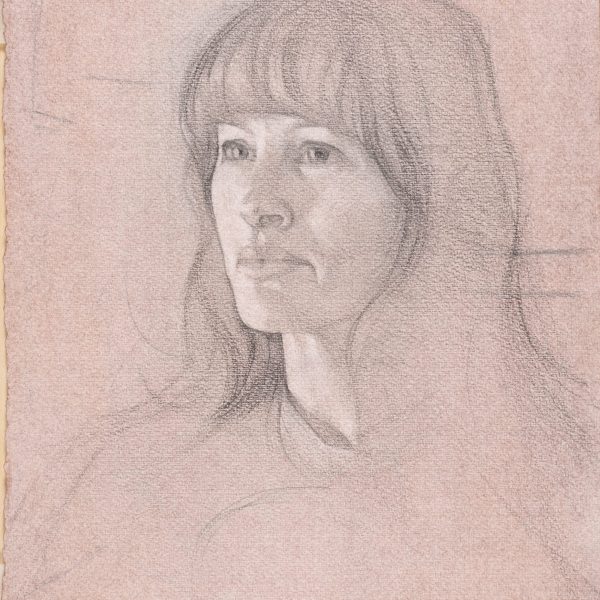 Helen pencil on prepared paper 30 x 25 cm