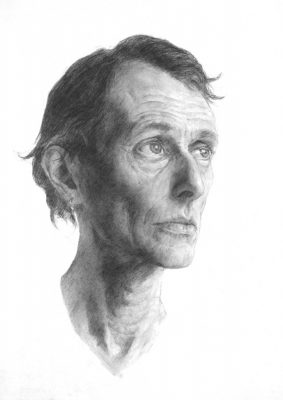 Sheldon Hutchinson 'Robbie'. 22 x 16 ins. Pencil.