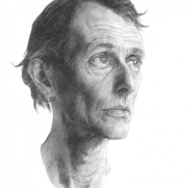 Sheldon Hutchinson 'Robbie'. 22 x 16 ins. Pencil.