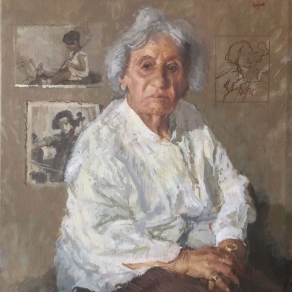 Peter Kuhfeld ‘Study for Anita Lasker-Wallfisch, MBE’