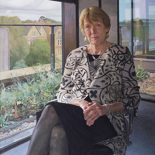 Benjamin Sullivan ‘Margaret McMillan’ A commissioned portrait painting of a woman