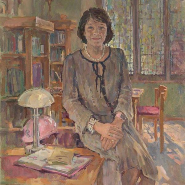 Oil Commission Portrait of Headmistress