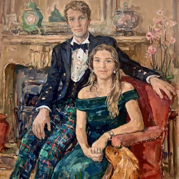 Susan Ryder ‘Annabel and Cameron with Winnie’