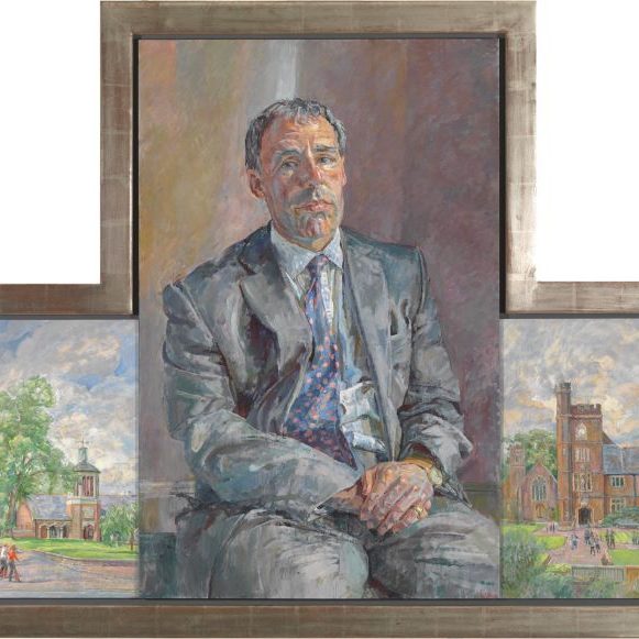 Oil Portrait Commission of Gentleman in a Suit