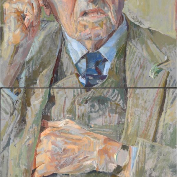 Oil Commission Portrait of Oxford Scholar