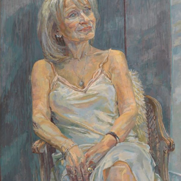 Oil Portrait Commission of Woman in a Nightgown