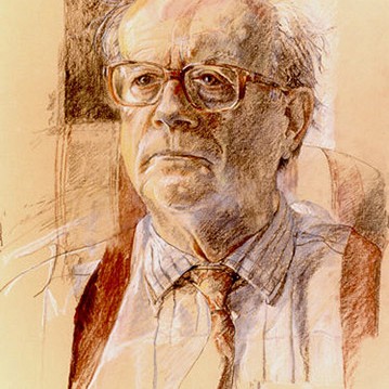 Lord Ashburton, portrait drawing by Daphne Todd