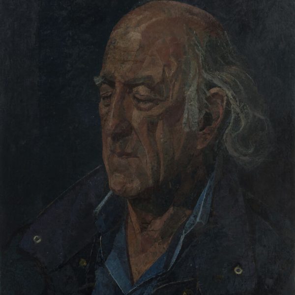 A commissioned portrait painting of a man