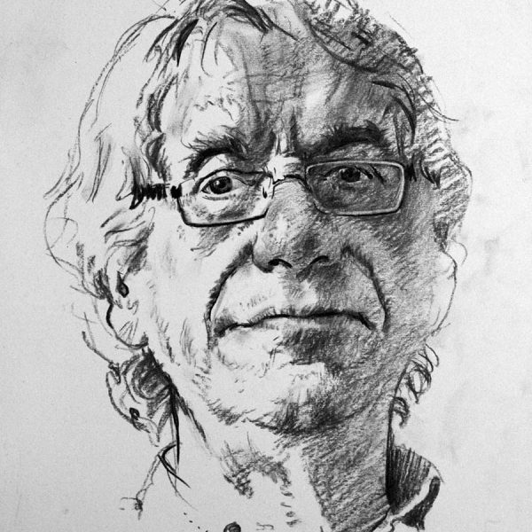 David Cobley ‘Professor Stephen Elliot’ David Cobley 'Professor Stephen Elliot' portrait drawing