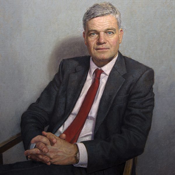 Mark Roscoe 'Mr Mark Turner' half length oil portrait seated