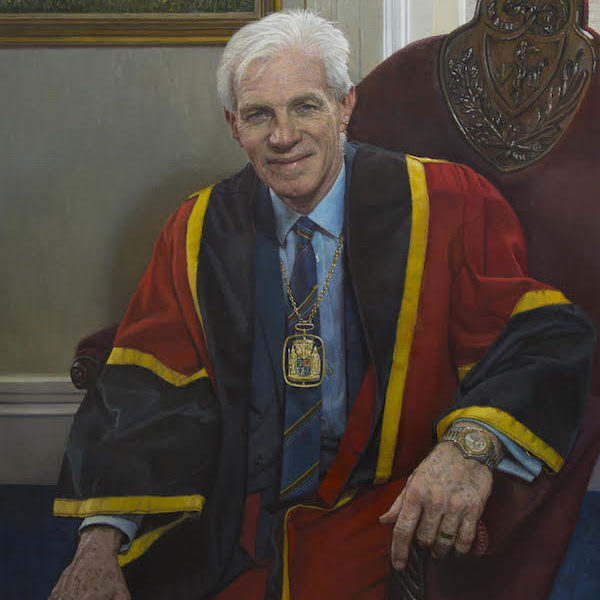Mark Roscoe 'Professor David Galloway, Portrait commissioned as President of the Royal College of Physicians and Surgeons of Glasgow