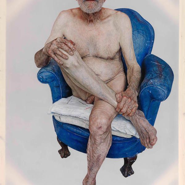 Emma Hopkins, Geri Morgan 150x100 oil on polyester