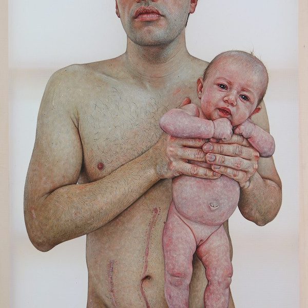 Emma Hopkins, Robert and Martha Emma Hopkins, Robert and Martha 103x60cm oil on polyester