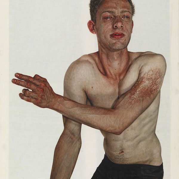 Emma Hopkins, Your Son 72x60 cm oil on polyester