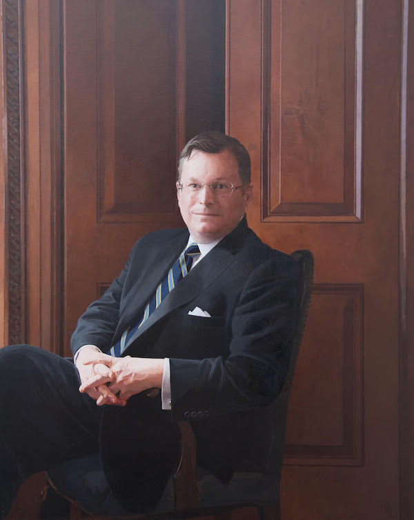 Paul Brason 'Eric Widing Deputy Chairman of Christies New York by Paul