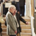 Visitors Royal Society of Portrait Painters' 2018 Private View
