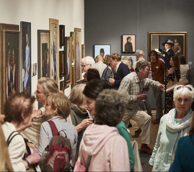 Royal Society of Portrait Painters Private View 2018 where our new members were announced
