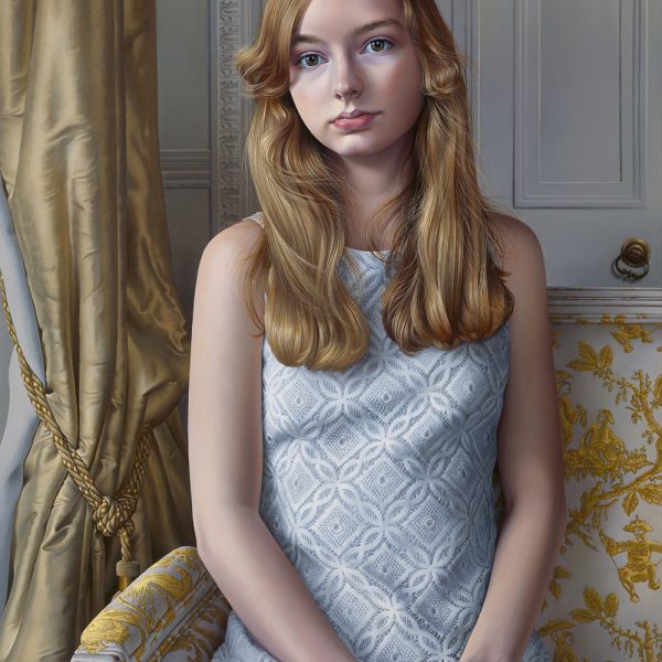 Miriam Escofet ‘Sophia’ Miriam Escofet 'Sophia' a portrait commission in oil on linen over panel 70 x 50 cm