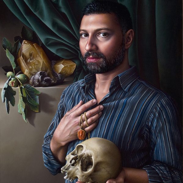 Miriam Escofet ‘Michael’ Miriam Escofet 'Michael' a portrait commission in oil on linen over panel 50 x 40 cm