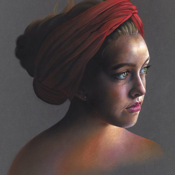 Miriam Escofet ‘Veronique’ Miriam Escofet 'Veronique' pastel on paper 50 x 40 cm