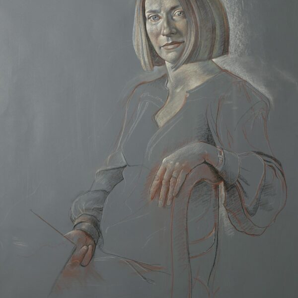 Miriam Escofet ‘Life drawing of Professor Helen Moore-President of Corpus Christi College Oxford’