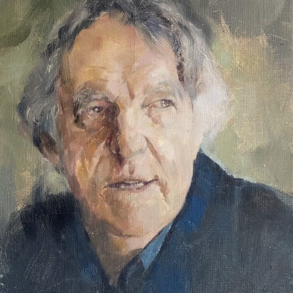 Martin Brooks ‘Head and shoulders portrait’ 2015 A head and shoulders portrait commission in oil