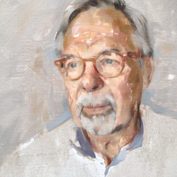 Martin Brooks ‘Portrait Commission 2016’ A portrait head in oil