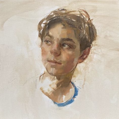 Martin Brooks ‘Portrait of a Child’ A small portrait head
