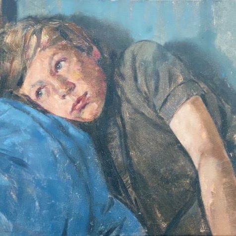 Martin Brooks ‘Tom’ Portrait painting of a boy Martin-Brooks-Artist-Tom-40cmx52cm-oil-on-canvas