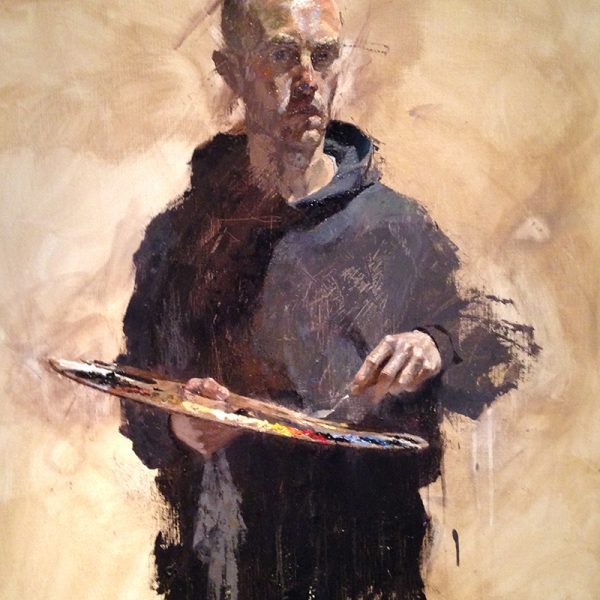 artist self-portrait by Benjamin Hope