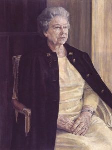 Egg tempera portrait of the Queen by Antony Williams commissioned for the Ondaatje Prize