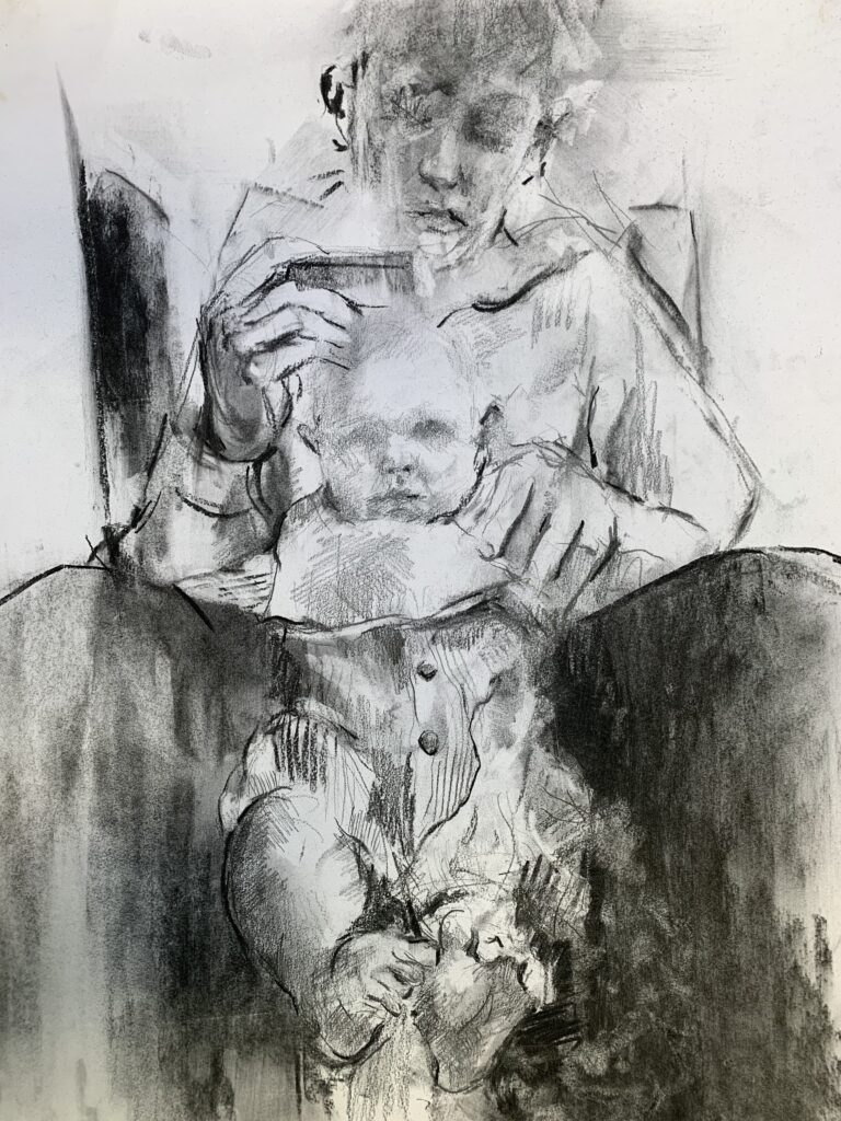 Celebrating One of two artists Leah Davis for winning the de Laszlo Foundation Award