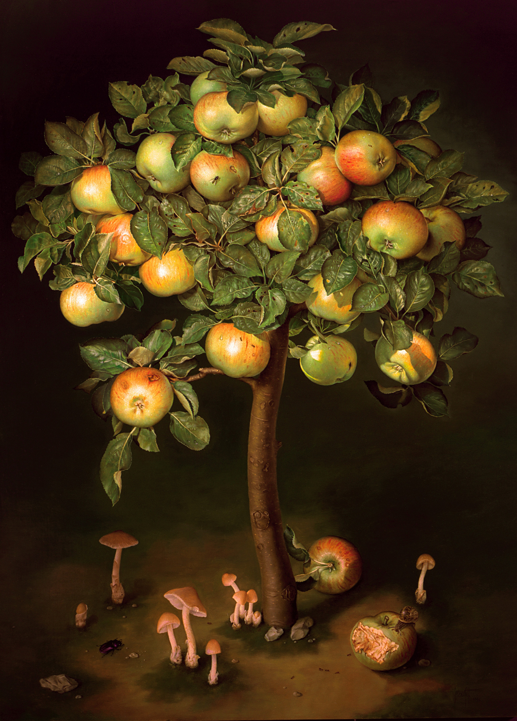 Jose Escofet, 'Apple Tree with Toadtools'