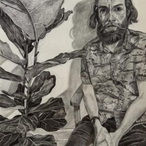 James Hague - Untitled (Man With Plant)