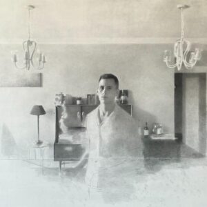 Nikola Hrga - Room In Bayswater, Self Portrait