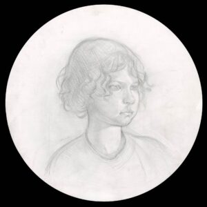 Toby Wiggins - Study For A Portrait At Eight