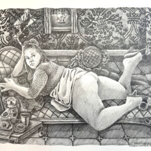 Barbara L Ishikura - L'Odalisque Brune