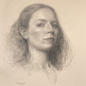 Annabella Boatwright - Self Portrait (After Brockhurst)